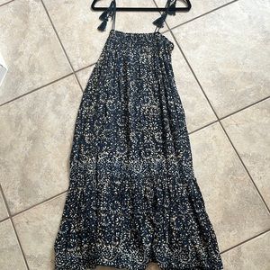 Ulla Johnson Navy floral print Summer dress